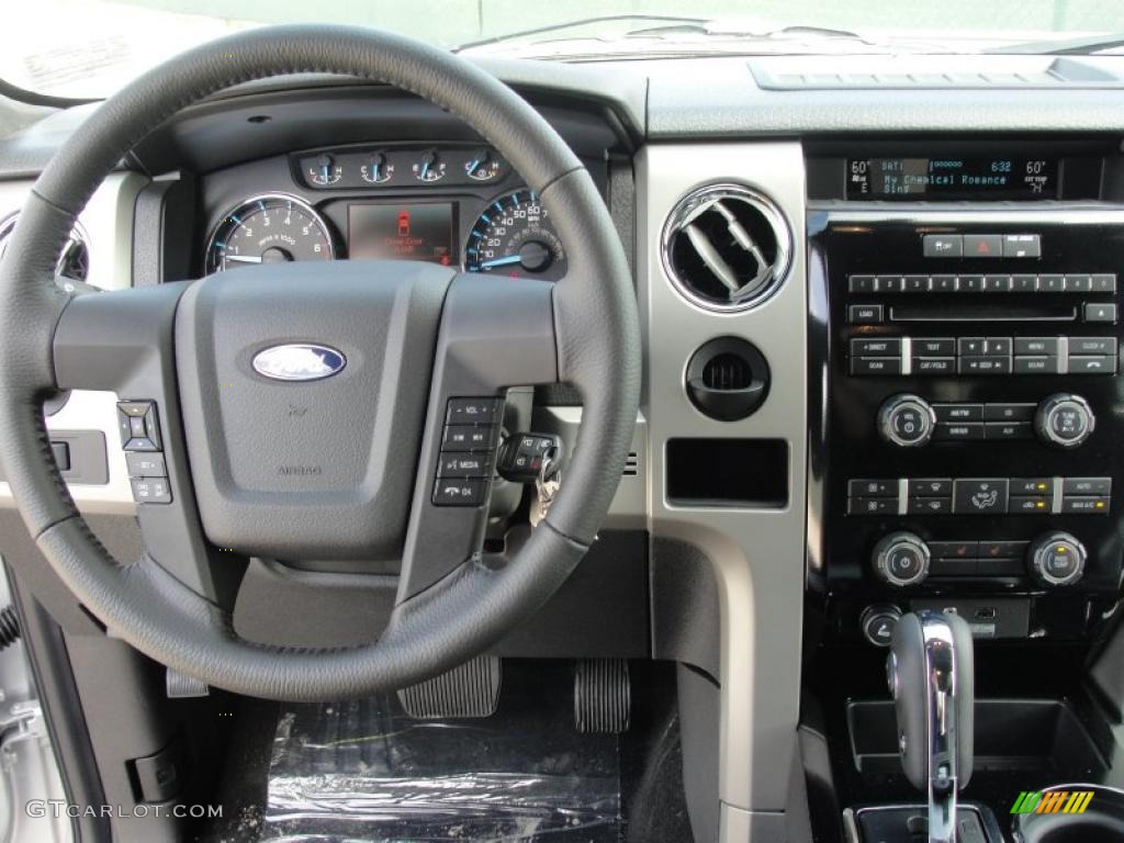 2011 Ford F150 FX2 SuperCab Black Dashboard Photo #46208483