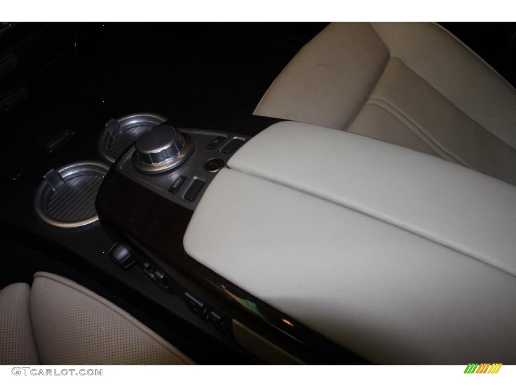2008 7 Series 750Li Sedan - Monaco Blue Metallic / Cream Beige photo #29