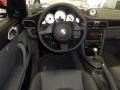 2011 Porsche 911 Black/Stone Grey Interior Steering Wheel Photo