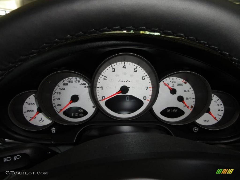 2011 Porsche 911 Turbo Coupe Gauges Photo #46208621