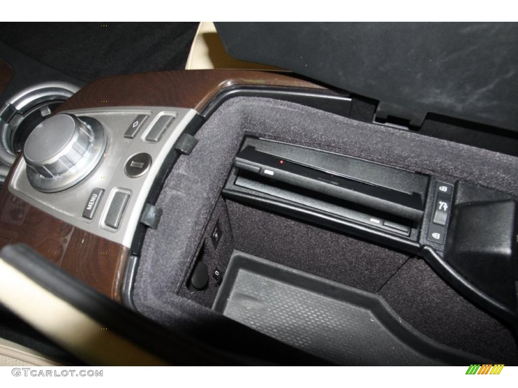 2008 7 Series 750Li Sedan - Monaco Blue Metallic / Cream Beige photo #38