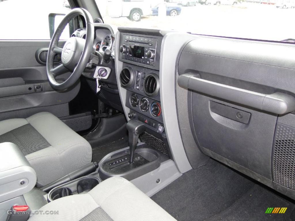 Dark Slate Gray/Medium Slate Gray Interior 2010 Jeep Wrangler Unlimited Sport Photo #46209839