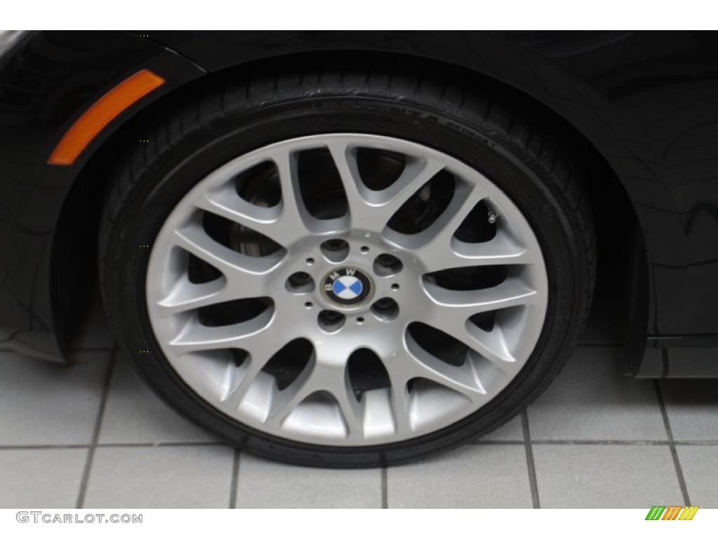 2008 3 Series 328i Convertible - Jet Black / Saddle Brown/Black photo #25