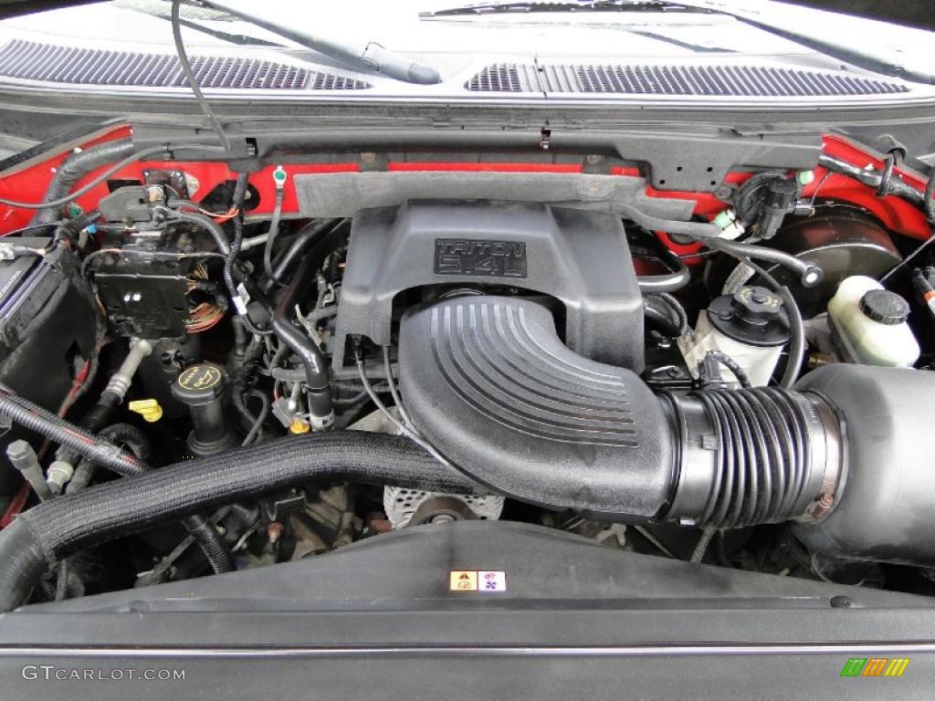 2002 Ford F150 Lariat SuperCrew 5.4 Liter SOHC 16V Triton V8 Engine Photo #46210967