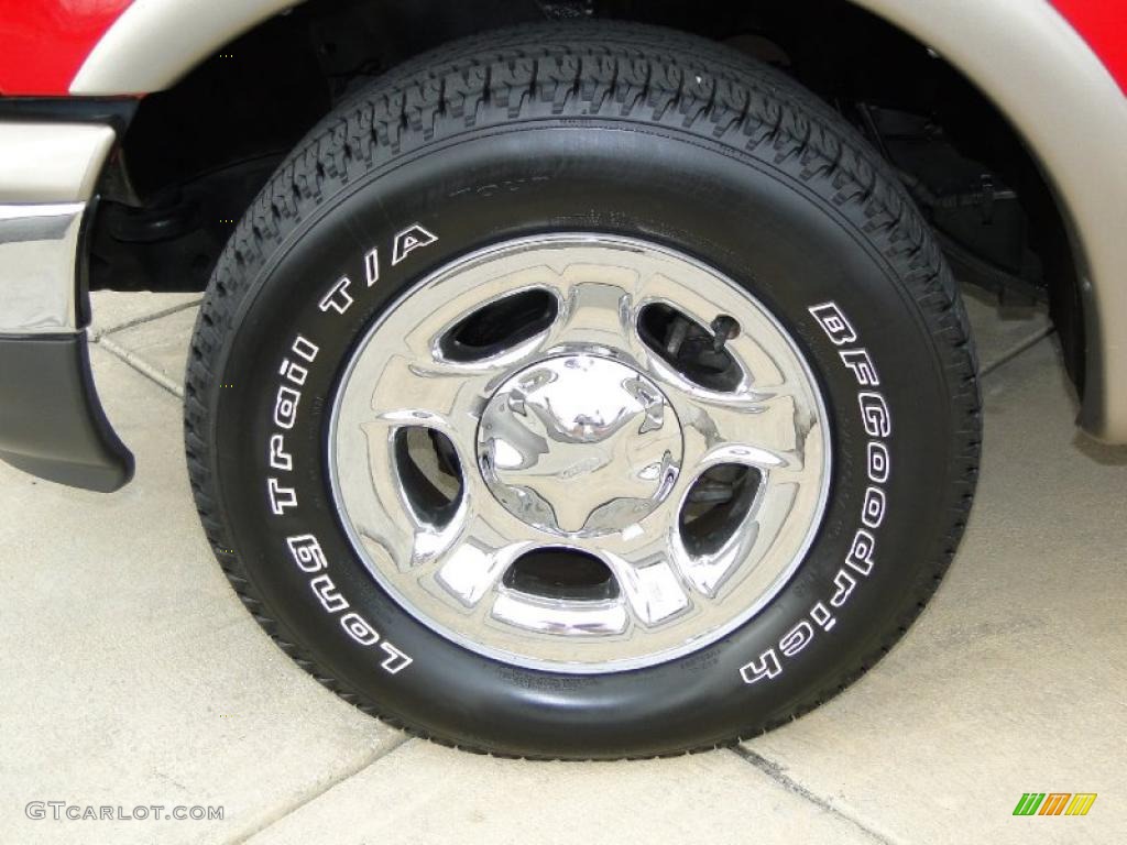 2002 Ford F150 Lariat SuperCrew Wheel Photo #46211000