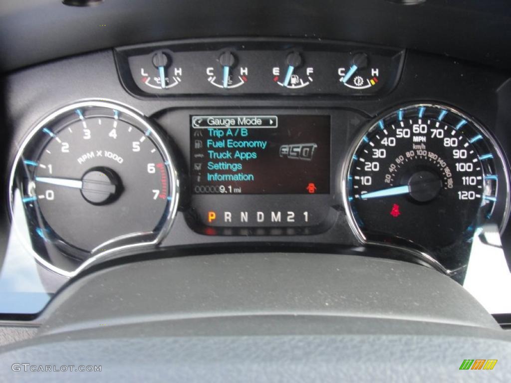 2011 Ford F150 FX2 SuperCab Gauges Photo #46211399