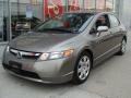 Galaxy Gray Metallic - Civic LX Sedan Photo No. 4