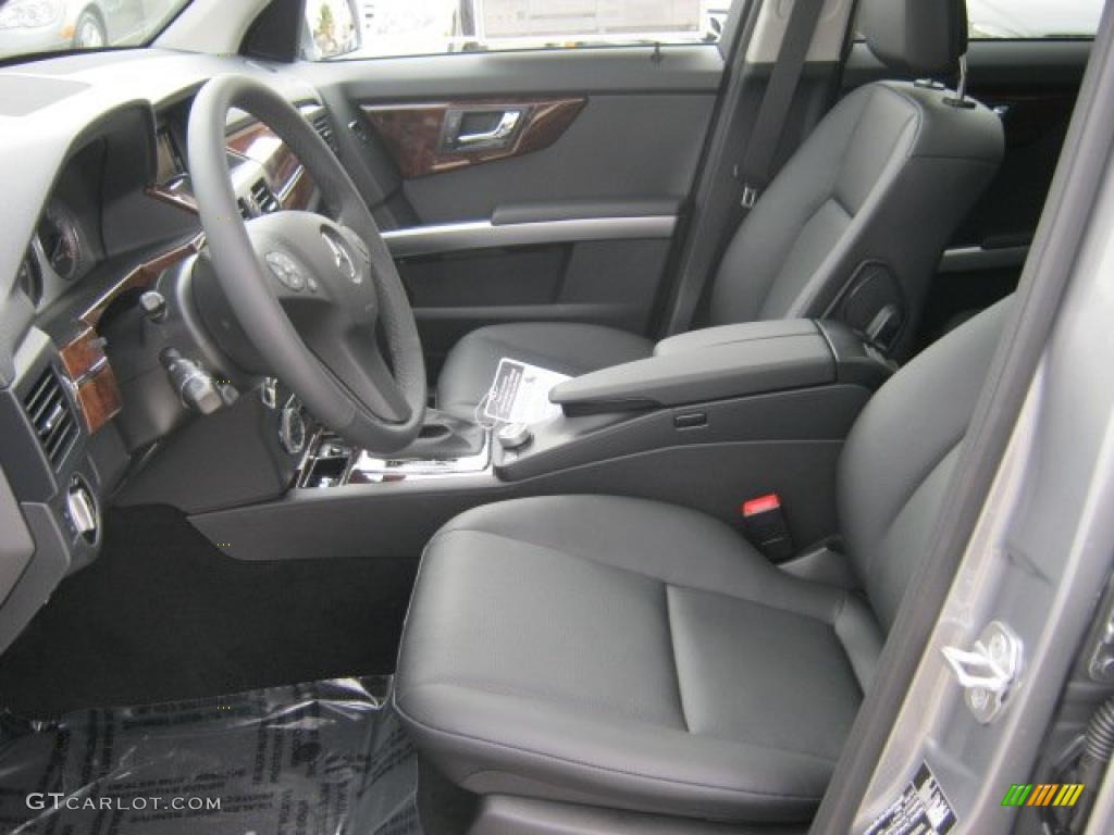 Black Interior 2011 Mercedes-Benz GLK 350 Photo #46212920