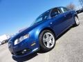 2008 Ocean Blue Pearl Effect Audi A4 2.0T S-Line Sedan  photo #1