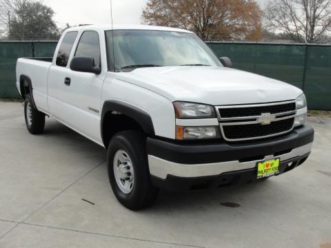 2006 Chevrolet Silverado 2500HD Work Truck Extended Cab Data, Info and Specs