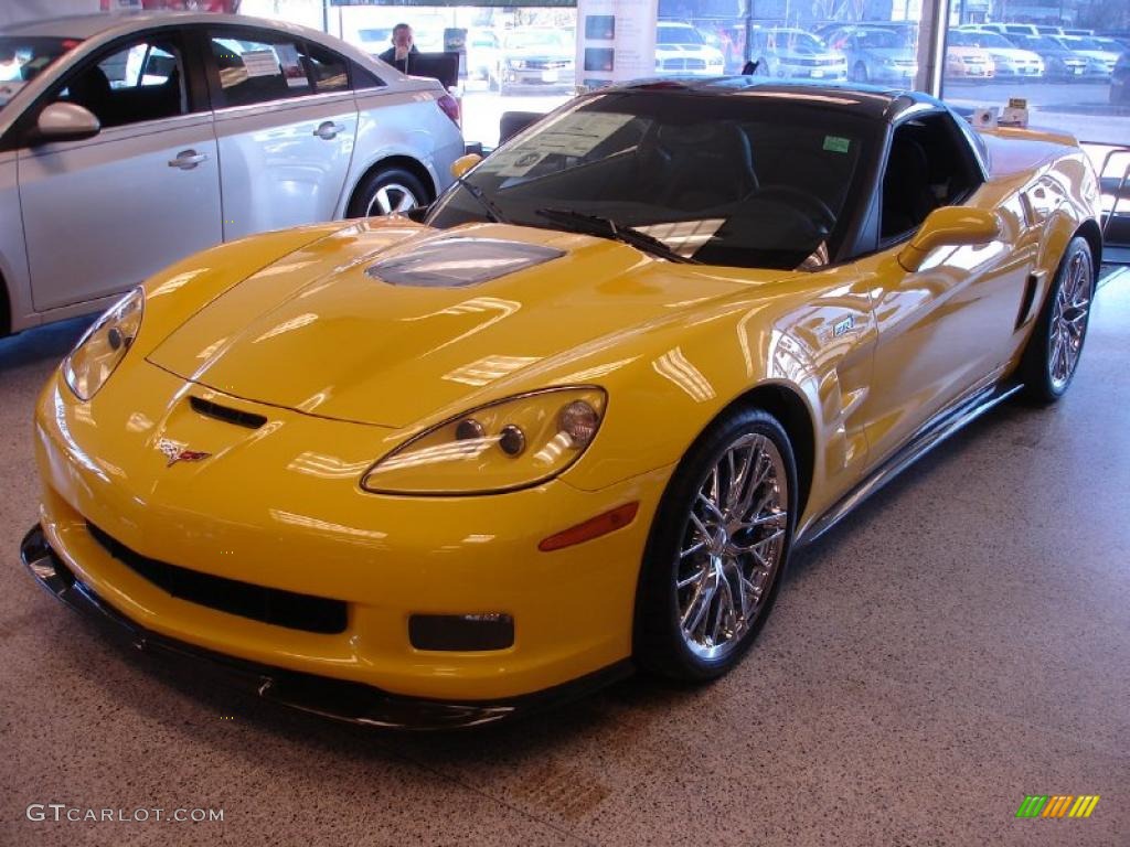 Velocity Yellow 2011 Chevrolet Corvette ZR1 Exterior Photo #46214246