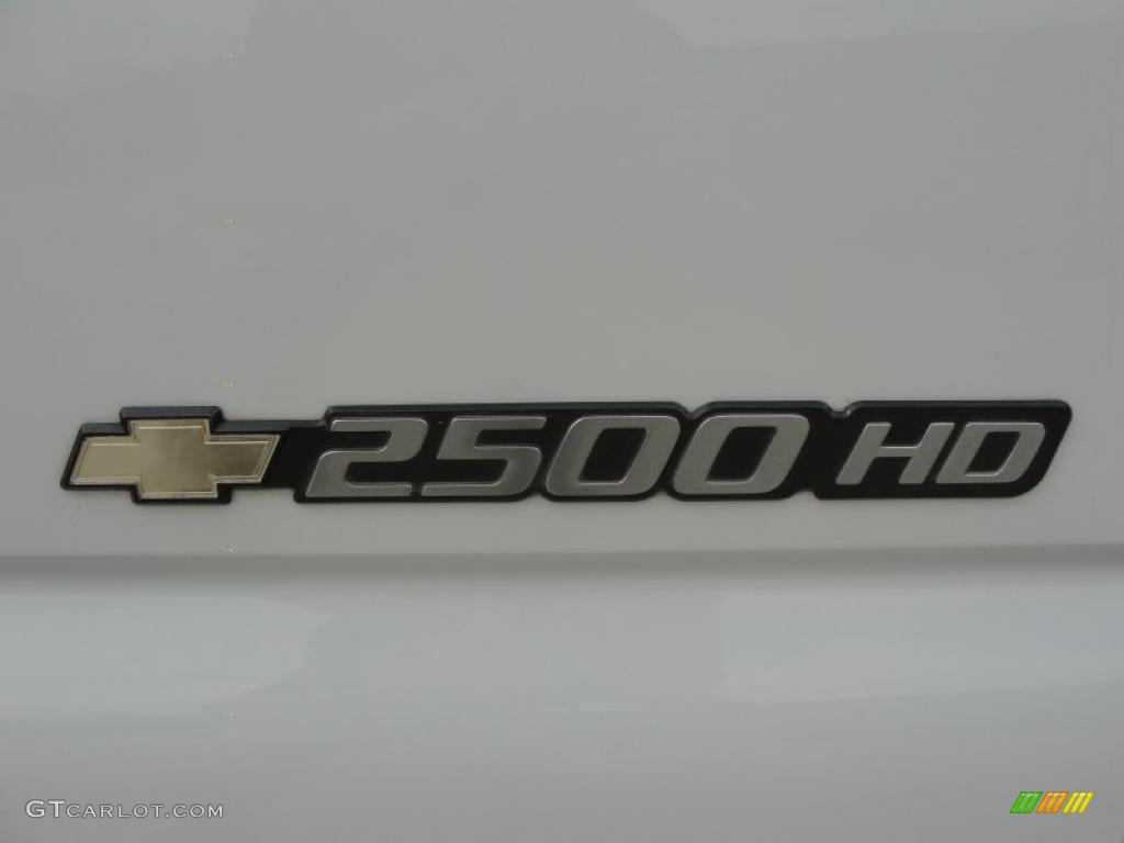 2006 Chevrolet Silverado 2500HD Work Truck Extended Cab Marks and Logos Photo #46214354