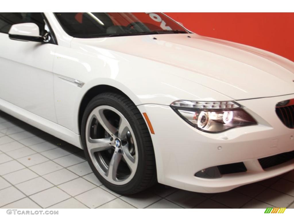 2010 6 Series 650i Coupe - Alpine White / Black photo #15