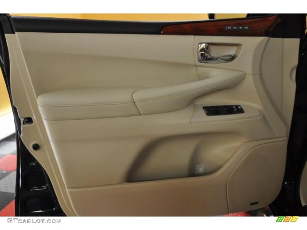 2008 LX 570 - Onyx Black / Cashmere photo #16