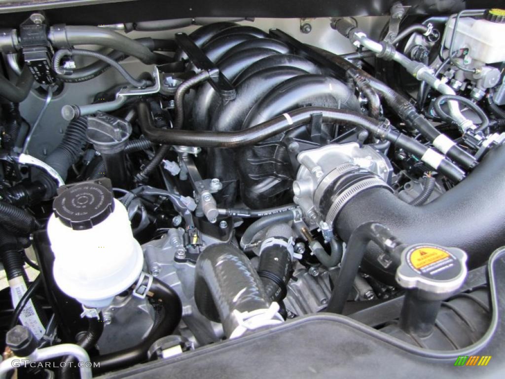 2010 Nissan Titan XE King Cab 5.6 Liter Flex-Fuel DOHC 32-Valve CVTCS V8 Engine Photo #46216655
