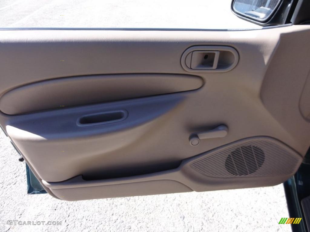 1998 Escort SE Sedan - Pacific Green Metallic / Beige photo #14
