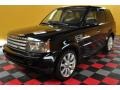 2007 Java Black Pearl Land Rover Range Rover Sport Supercharged  photo #2