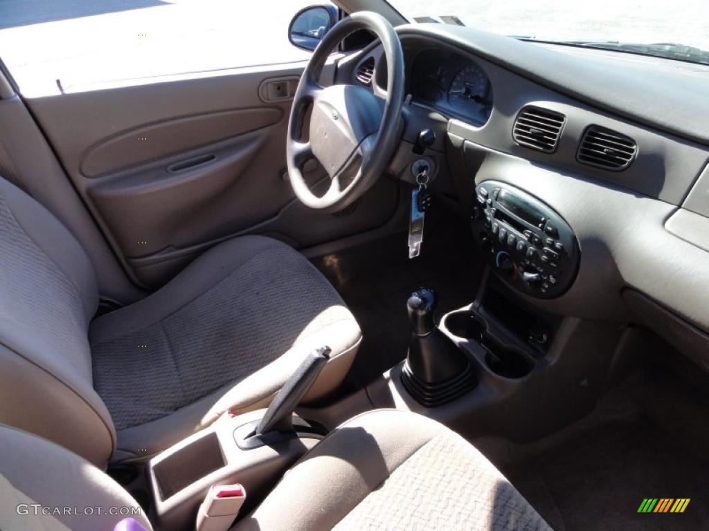 1998 Escort SE Sedan - Pacific Green Metallic / Beige photo #18