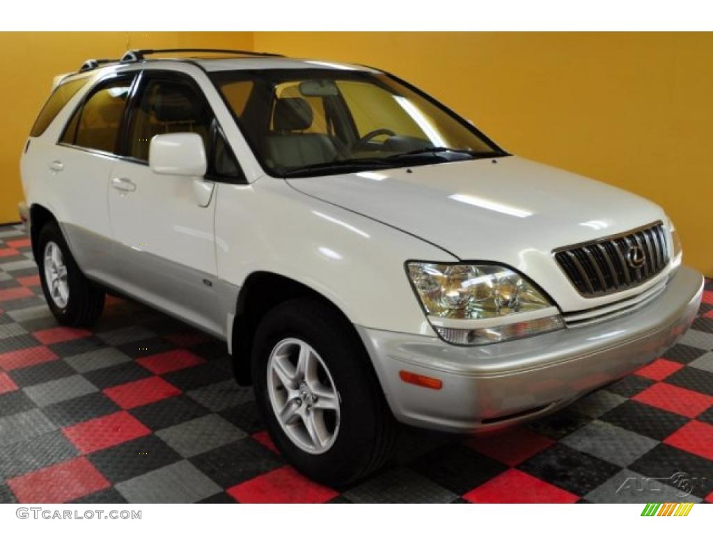 2001 RX 300 AWD - White Gold Crystal / Ivory photo #1