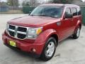 2008 Inferno Red Crystal Pearl Dodge Nitro SXT  photo #7