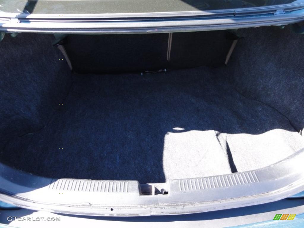 1998 Escort SE Sedan - Pacific Green Metallic / Beige photo #27
