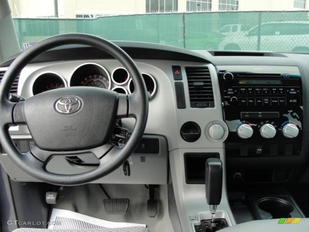 2009 Toyota Tundra Double Cab Graphite Gray Dashboard Photo #46219109