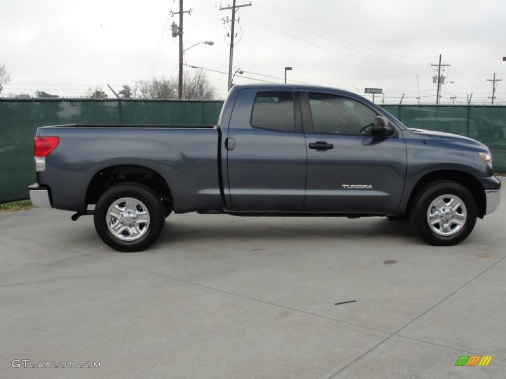 Slate Gray Metallic 2009 Toyota Tundra Double Cab Exterior Photo #46219139