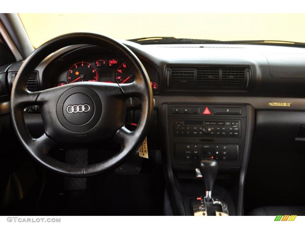 1999 A4 1.8T quattro Sedan - Laser Red / Onyx photo #5