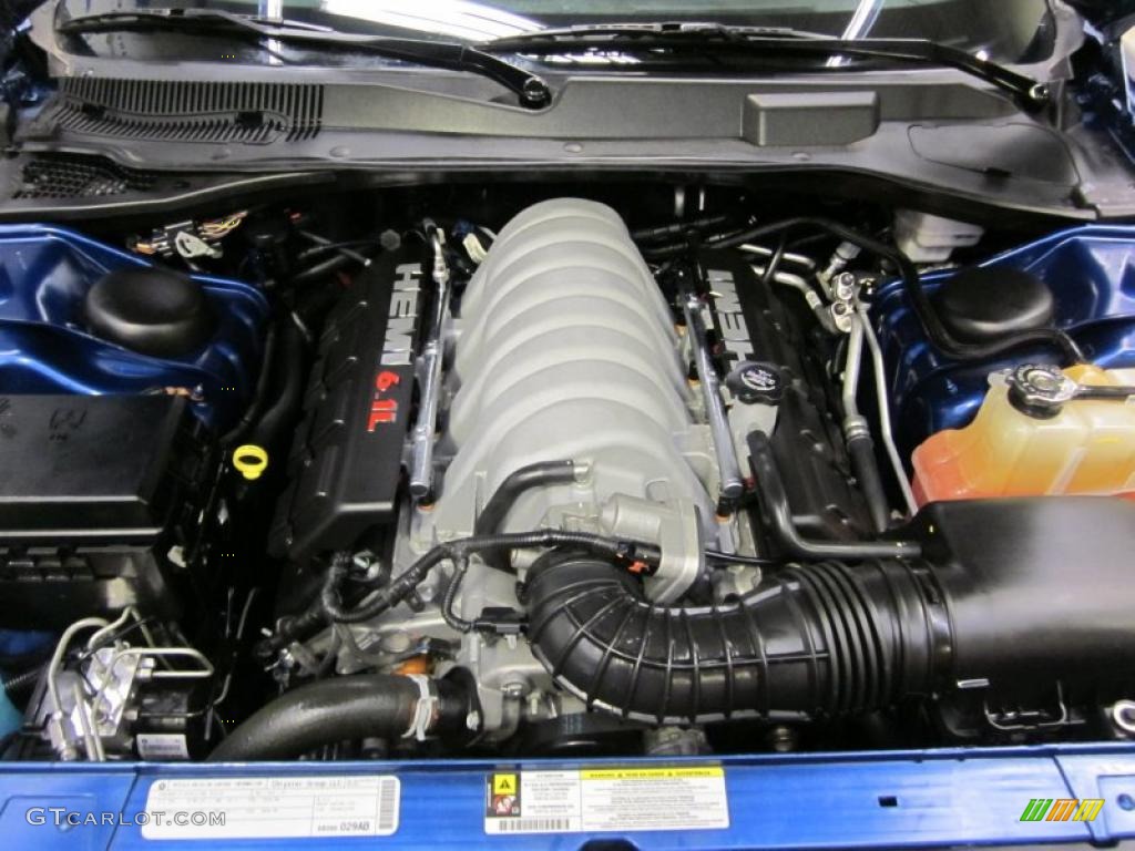 2010 Dodge Charger SRT8 6.1 Liter SRT HEMI OHV 16-Valve VVT V8 Engine Photo #46219745