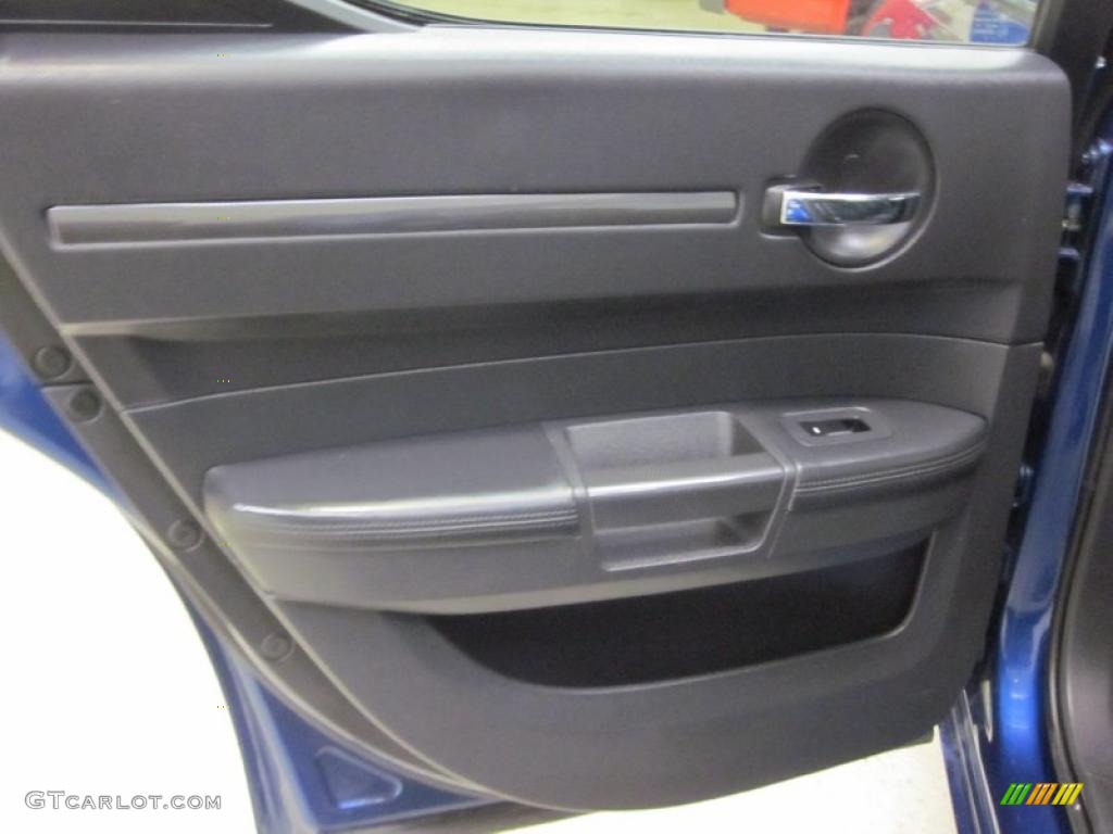 2010 Dodge Charger SRT8 Dark Slate Gray Door Panel Photo #46219901