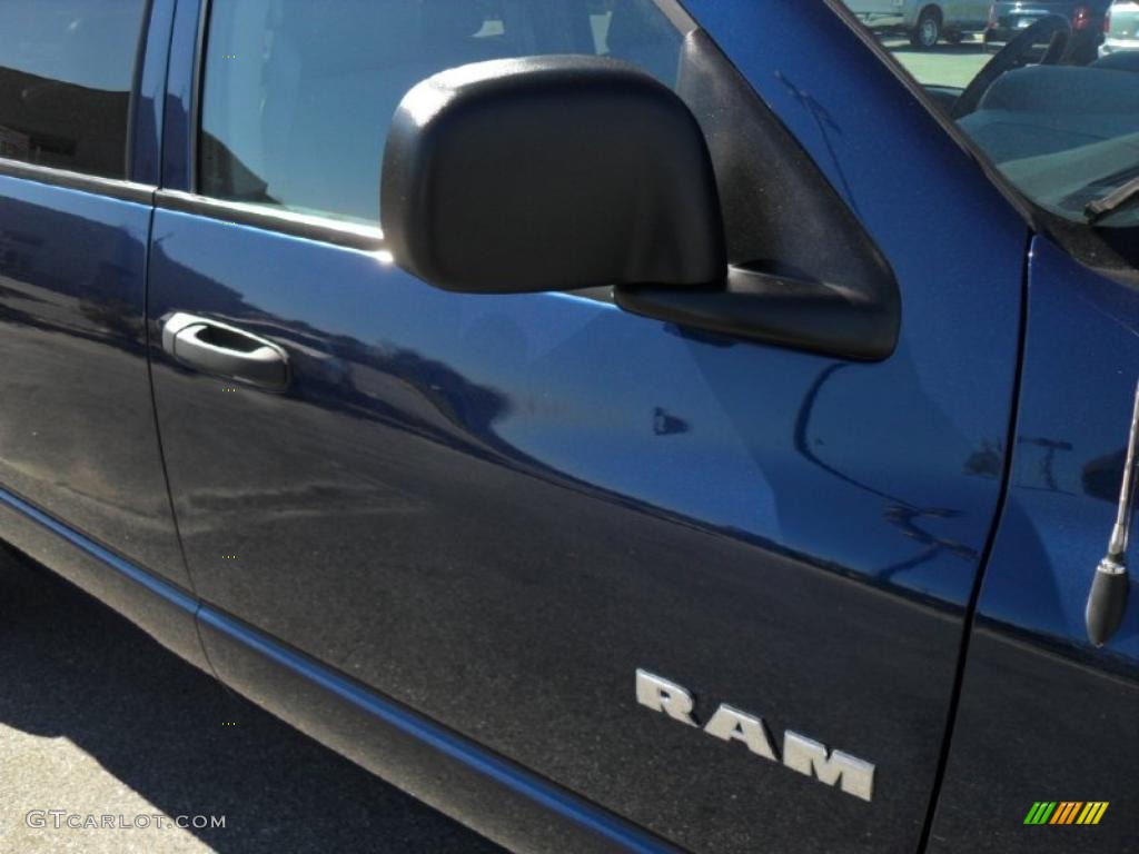 2008 Ram 1500 Big Horn Edition Quad Cab 4x4 - Patriot Blue Pearl / Medium Slate Gray photo #22