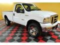 2006 Oxford White Ford F350 Super Duty XLT Regular Cab 4x4  photo #1