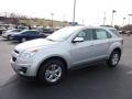 Silver Ice Metallic 2011 Chevrolet Equinox LS AWD Exterior