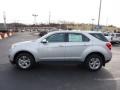 Silver Ice Metallic 2011 Chevrolet Equinox LS AWD Exterior