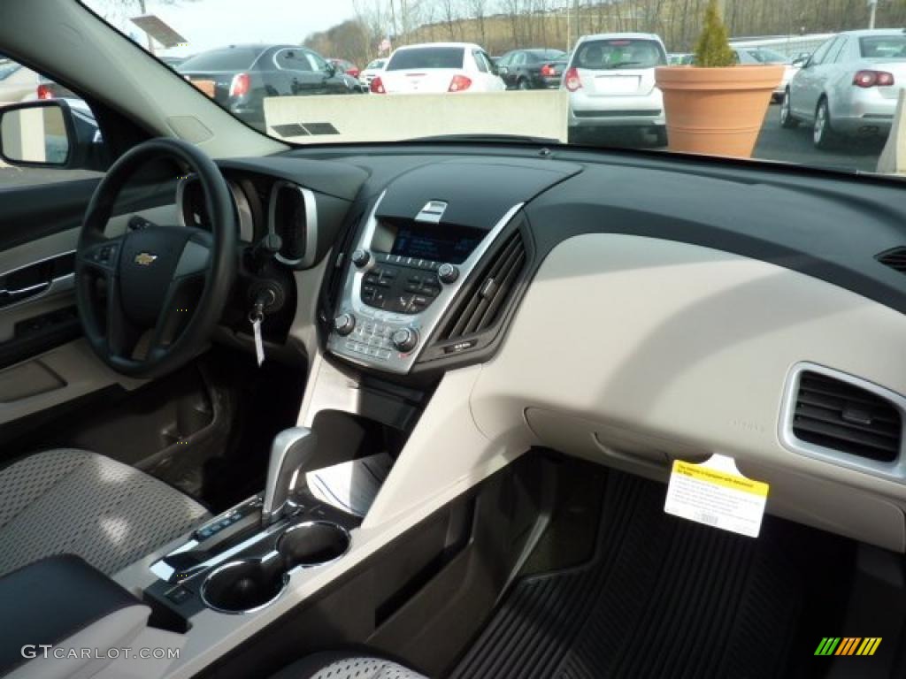 2011 Chevrolet Equinox LS AWD Light Titanium/Jet Black Dashboard Photo #46221995