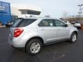 Silver Ice Metallic 2011 Chevrolet Equinox LS AWD Exterior