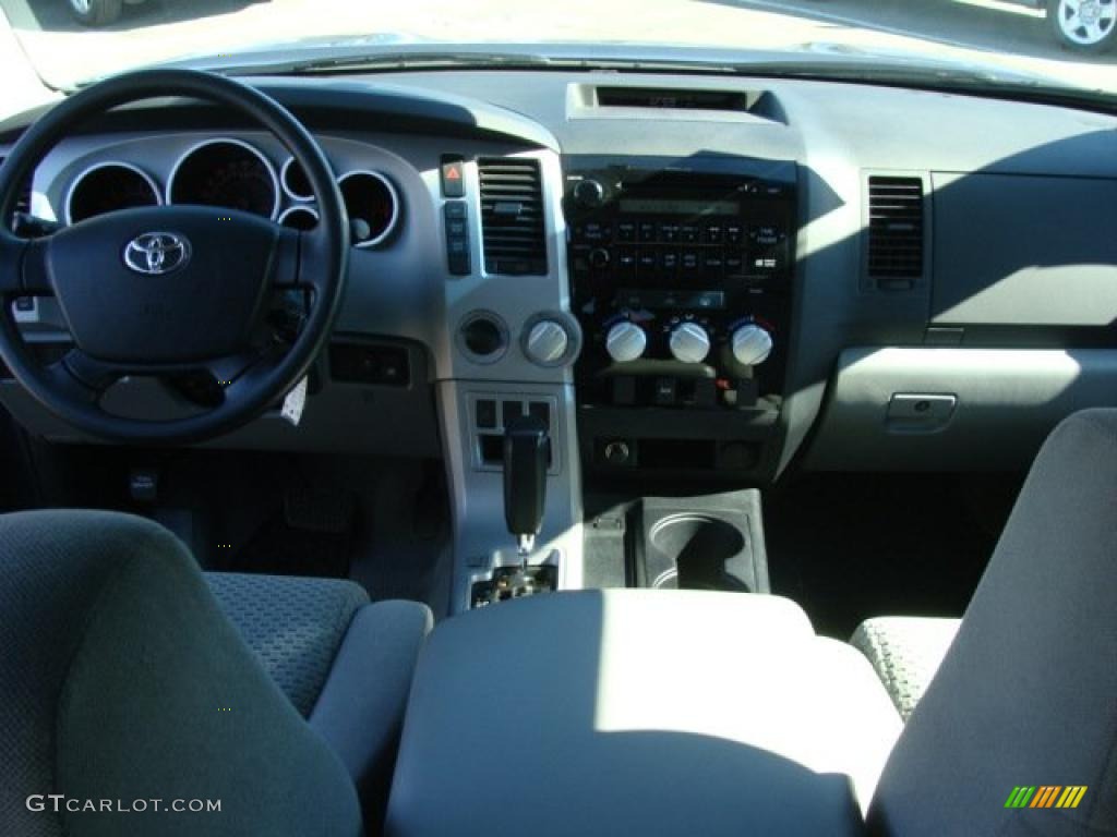 2008 Tundra TRD CrewMax 4x4 - Slate Gray Metallic / Graphite Gray photo #9