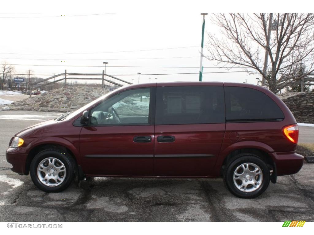 Deep Molten Red Pearl 2003 Dodge Caravan SXT Exterior Photo #46222753