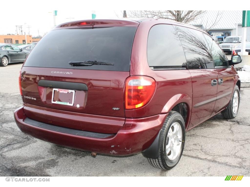 Deep Molten Red Pearl 2003 Dodge Caravan SXT Exterior Photo #46222799