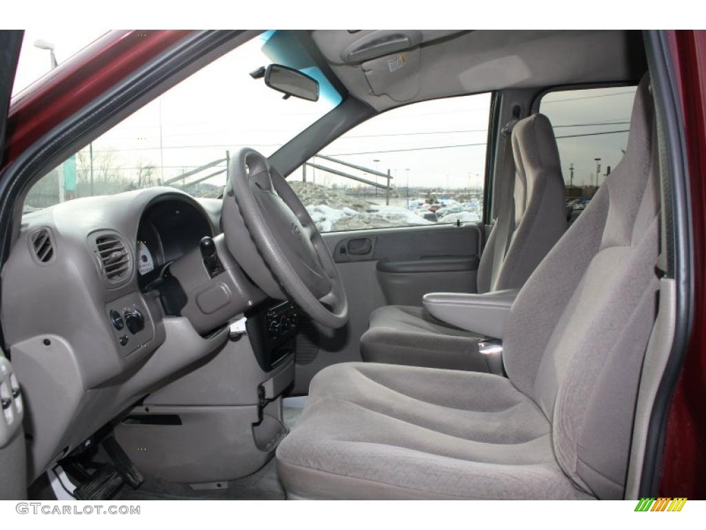 Gray Interior 2003 Dodge Caravan SXT Photo #46222829