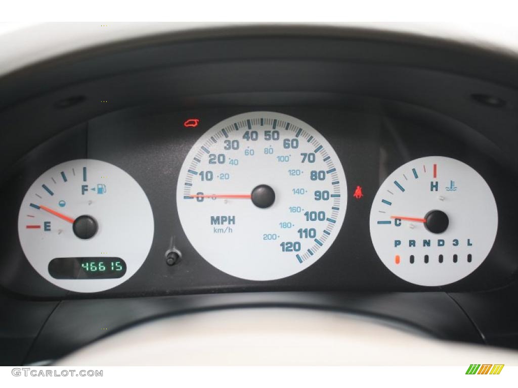 2003 Dodge Caravan SXT Gauges Photo #46222856