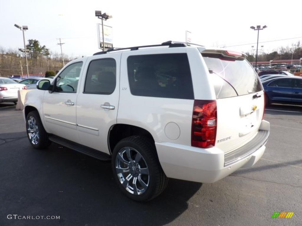 White Diamond Tricoat 2011 Chevrolet Tahoe LTZ 4x4 Exterior Photo #46224215