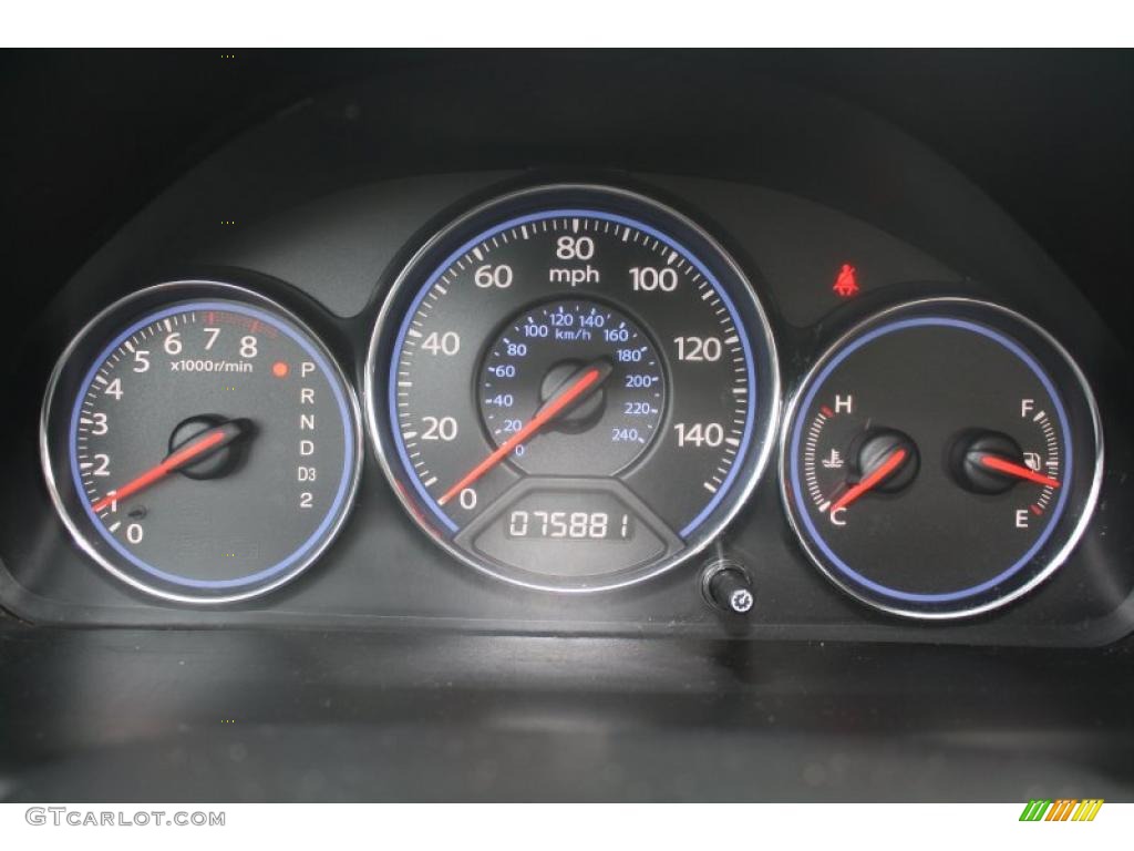 2005 Honda Civic LX Sedan Gauges Photo #46224590