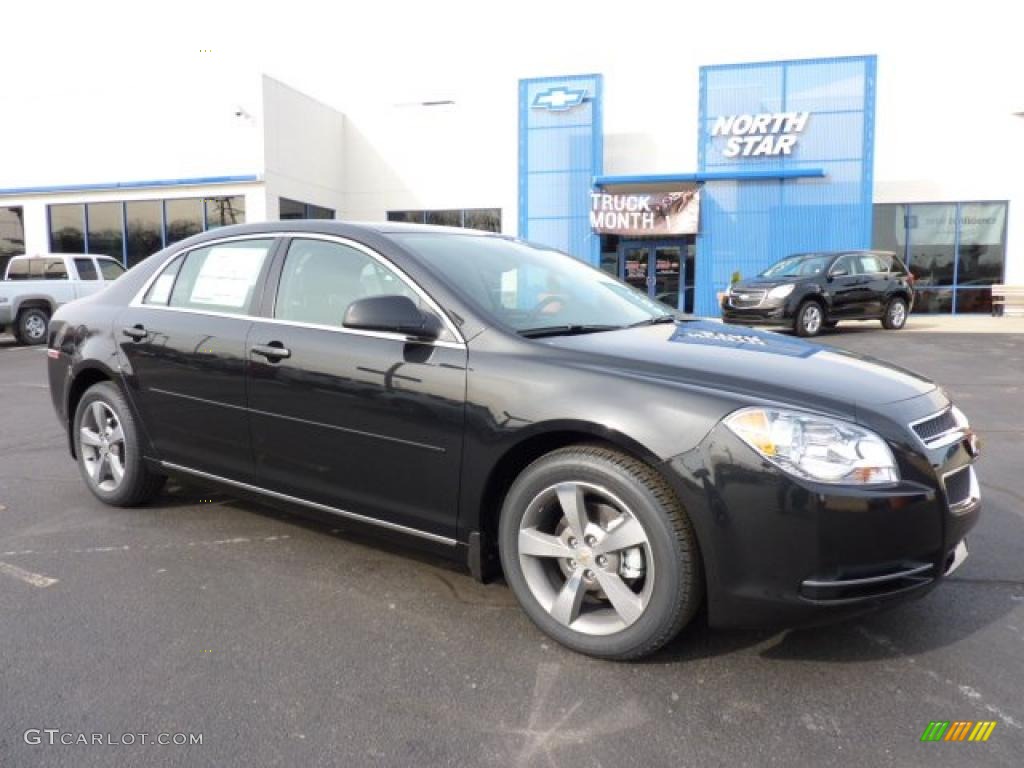 2011 Malibu LT - Black Granite Metallic / Ebony photo #1