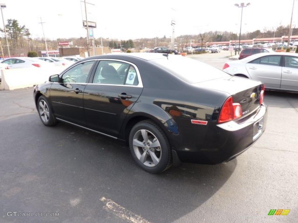 Black Granite Metallic 2011 Chevrolet Malibu LT Exterior Photo #46224668