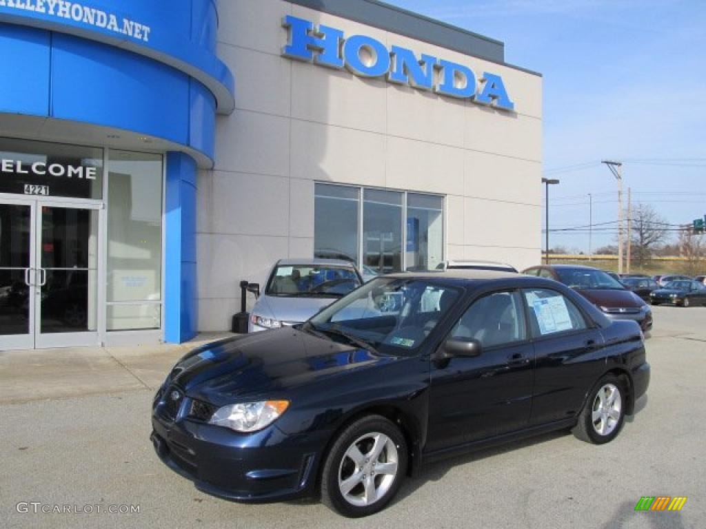 2006 Impreza 2.5i Sedan - Regal Blue Pearl / Anthracite Black photo #1