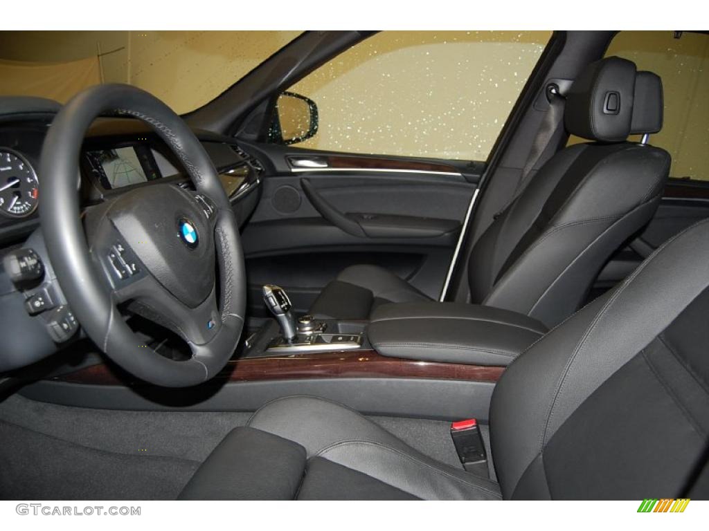 Black Interior 2011 BMW X5 xDrive 50i Photo #46225772