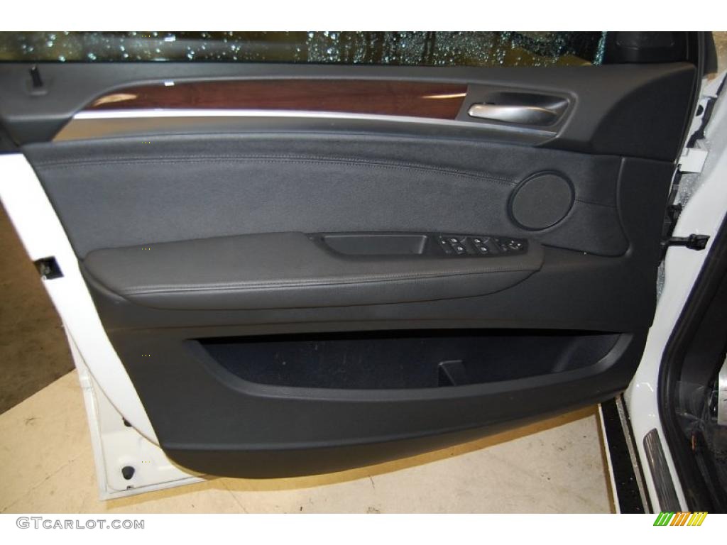 2011 BMW X5 xDrive 50i Black Door Panel Photo #46225805