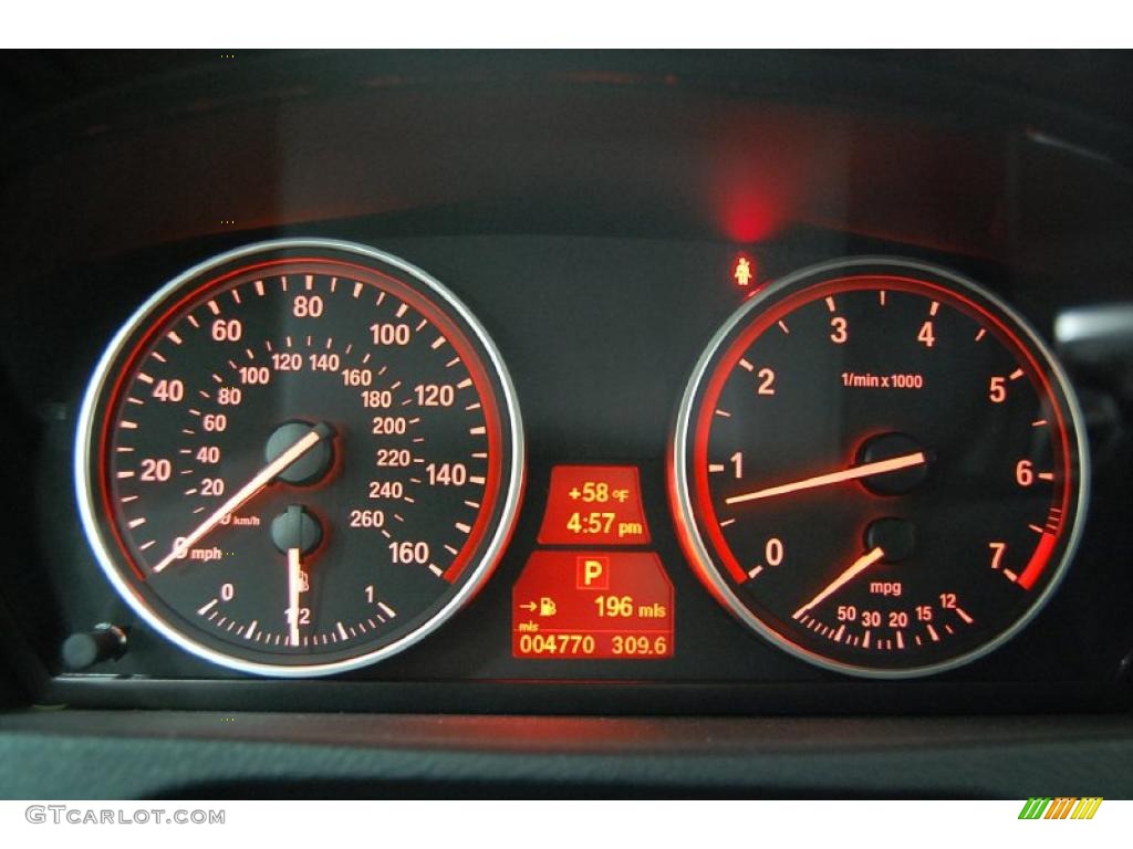2011 BMW X5 xDrive 50i Gauges Photo #46225910