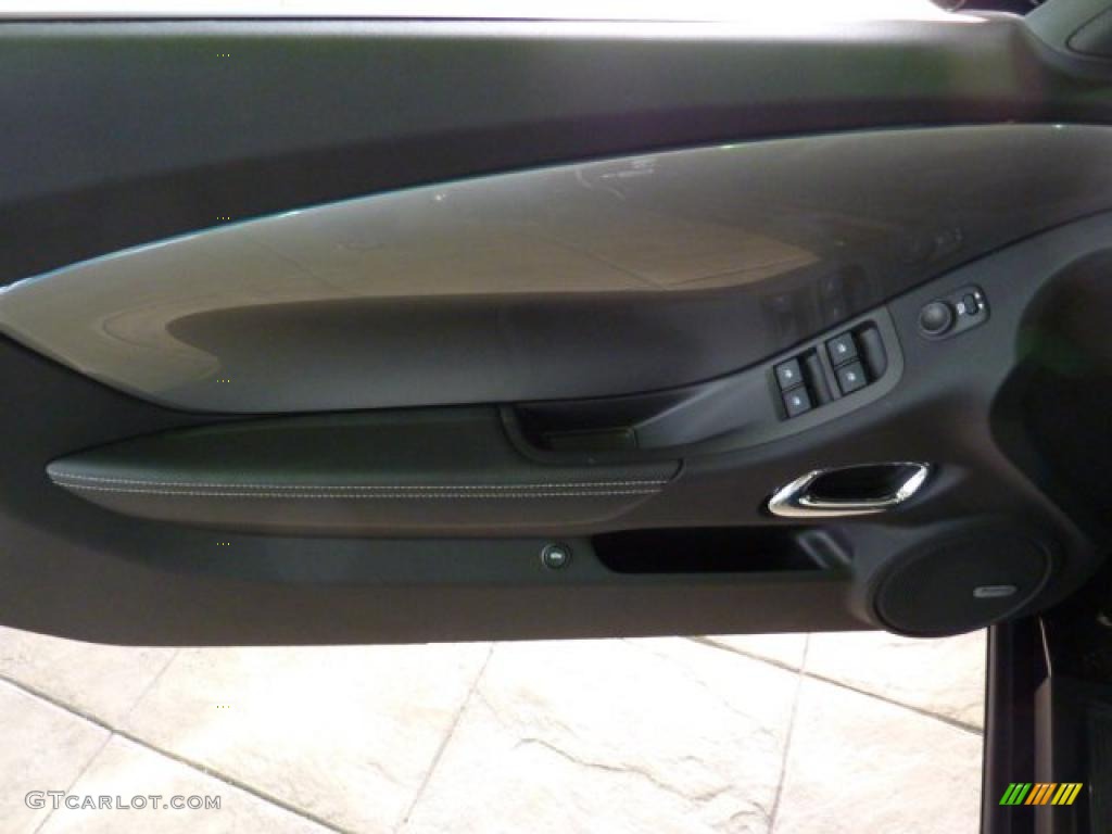 2011 Chevrolet Camaro SS/RS Convertible Black Door Panel Photo #46226066